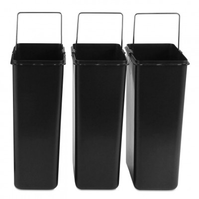 Jago odpadkový kôš na triedený odpad 45 l , nerezový