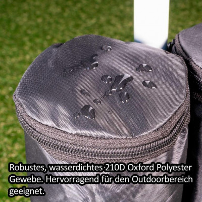 Sada 4 ks záťažových manžiet pre párty stan