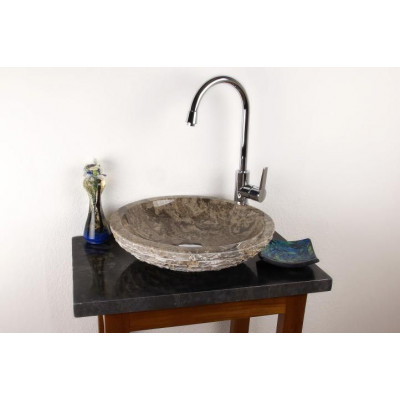 DIVERO umývadlo z prírodného kameňa Turin