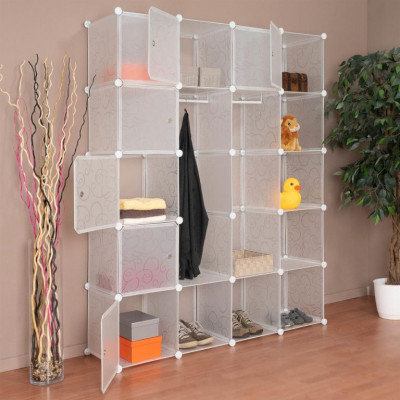 Transparentný regál - zásuvný systém