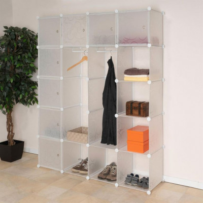 Transparentný regál - zásuvný systém