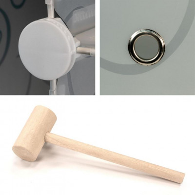 Transparentný regál - zásuvný systém