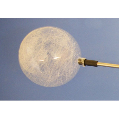 Záhradná sada solárnych LED lámp - 3 sklenené gule s farebnou zmenou