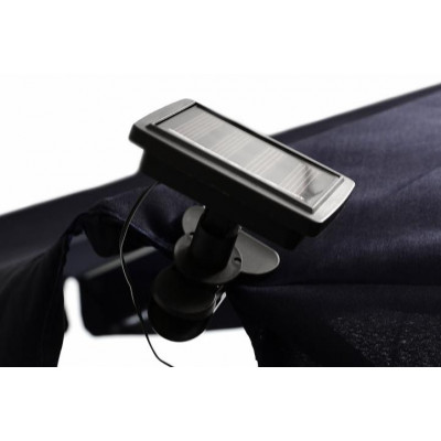 Solárna blikajúca reťaz pre osvetlenie slnečníka - 72 LED