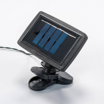 Solárna blikajúca reťaz pre osvetlenie slnečníka - 72 LED