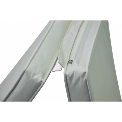 Polstrovanie pre záhradné lehátka FLORENTINE - svetlosivá