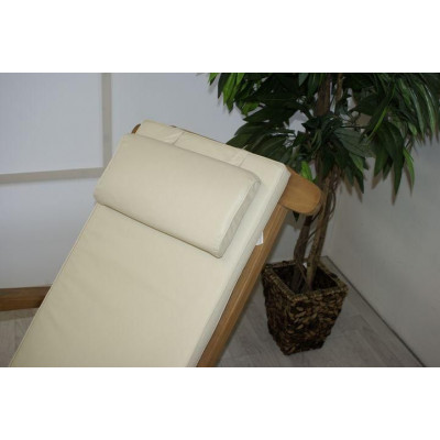 Sada 2ks polstrovania Garth na lehátko, béžové