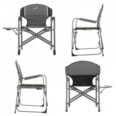 Kempingová stolička so stolíkom a držiakom - 2 kusy