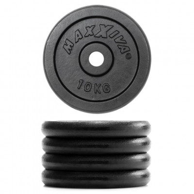 MAXXIVA Sada závažia 2 x 10 kg, liatina