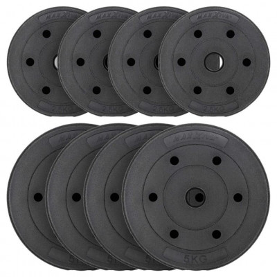 MAXXIVA set závažia, 30 kg, 8 ks