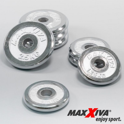MAXXIVA sada činiek zo závažím, 2 x 10 kg