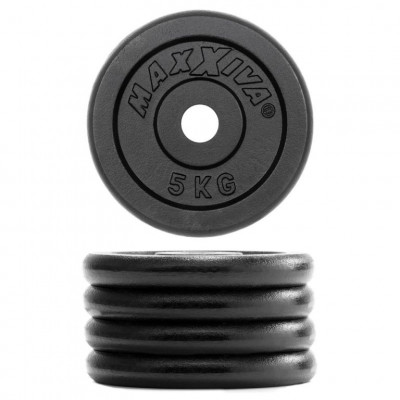 MAXXIVA Sada závažia 4 x 5 kg, liatina