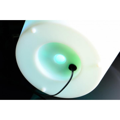 Solárne osvetlenie - kvetináč so zmenou farieb - 3 kusy