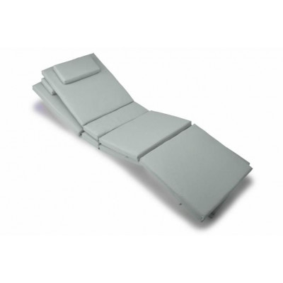 Sada 2 kusov záhradného polstrovania na lehátko