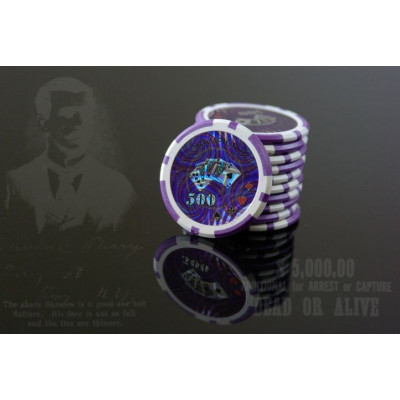 Poker set 500 ks  v hodnote 5 – 1000 OCEAN BLACK EDITION