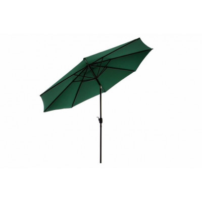 Slnečník ø 290 cm - zelený s kľučkou