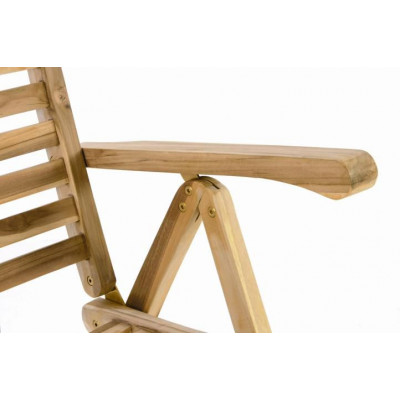 Polohovateľná záhradná stolička DIVERO