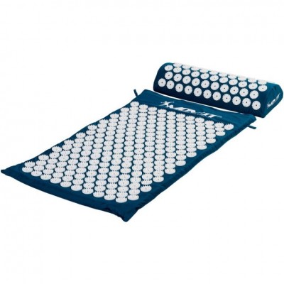 Akupresúrna podložka s vankúšom MOVIT 75 x 44 cm - tyrkysová