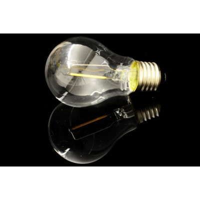 Záhradné párty osvetlenie LED - sklenené žiarovky - 5 m teplá biela