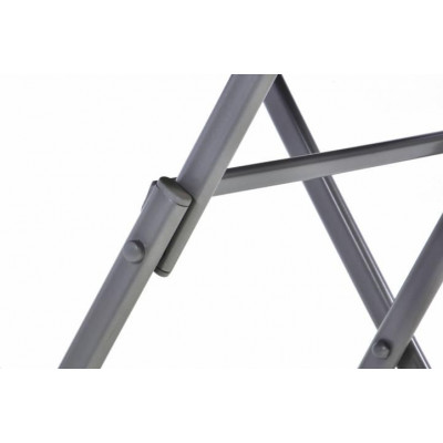 Záhradný balkónový set stoličky a stôl - čierne