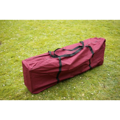 Záhradný párty stan 3x6 čierny, nožnicový