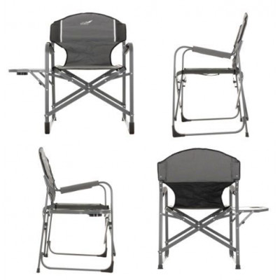 Rozkladacia stolička so stolíkom a držiakom nápojov