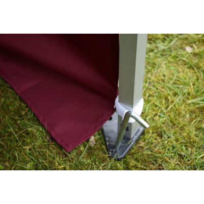 Záhradný párty stan 3x6 vínový, nožnicový