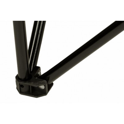 Kempingová sada - 2 x skladacia stolička s držiakom - sv.zelená