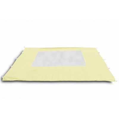 Záhradný párty stan nožnicový PROFI 3x3 m béžová + 2 bočné steny