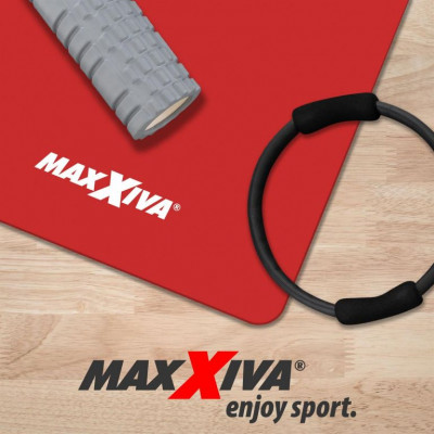 MAXXIVA gymnastická podložka, červená, 190 x 60 x 1,5 cm
