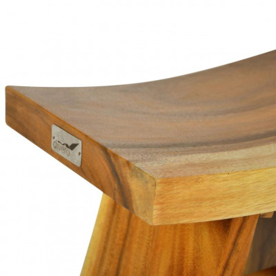 Stolička z masívneho dreva DIVERO