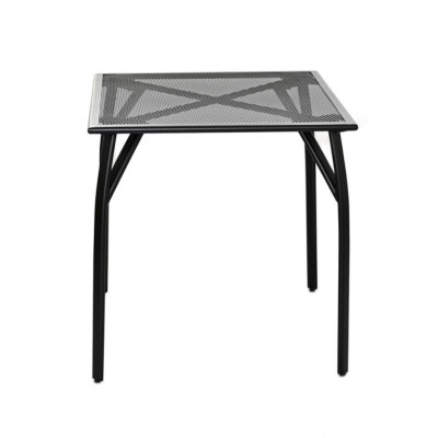 Záhradný kovový stôl ZWMT-70R - 72 x 70 x 70 cm