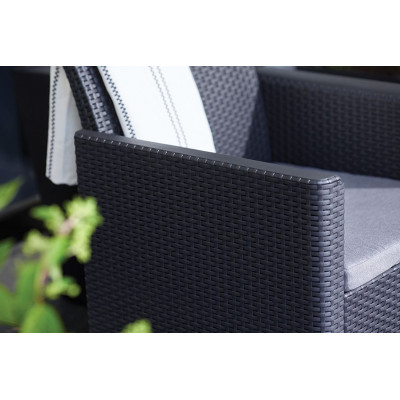 Allibert Kreslo Claire, 2 ks grafit