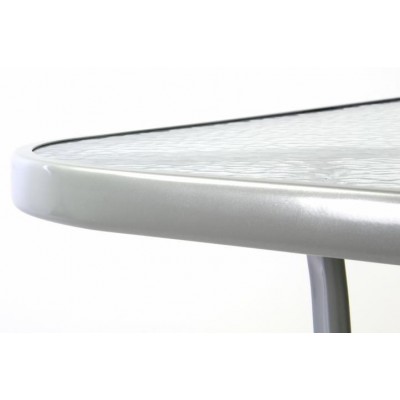 Moderný záhradný sklenený stôl Garth