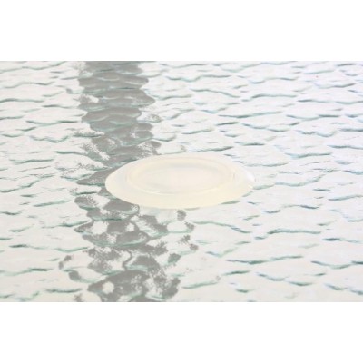 Moderný záhradný sklenený stôl Garth