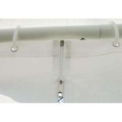 Záhradný stan - biely, 4 x 4 m