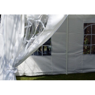 Záhradný stan - biely, 4 x 4 m