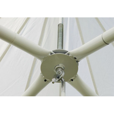 Záhradný stan - biely, 4 x 4 m