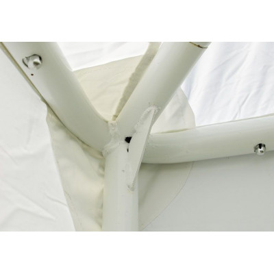 Záhradný stan - biely, 4 x 4 m