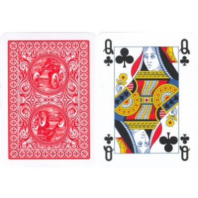 Modiano 100 % Plast, Golden Trophy - červený rub