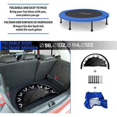 Physionics® Mini trampolína, priemer 102 cm