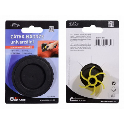 COMPASS Zátka nádrže na núdzové použitie, univerzálna COMPASS Zátka nádrže na núdzové použitie, univerzálna