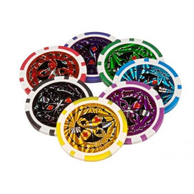 Poker set 1000 ks žetónov OCEAN Trolley