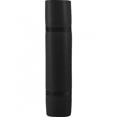 Gorilla Sports Podložka na jogu, 190 x 100 cm, čierna