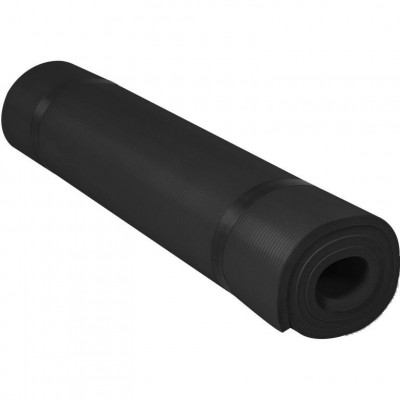 Gorilla Sports Podložka na jogu, 190 x 100 cm, čierna