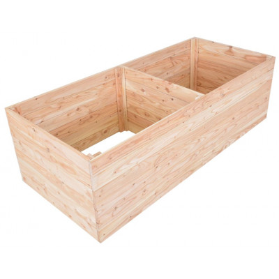 PREMIUM MODRÍN Vyvýšený záhon 160 x 70 x 50 cm, drevený