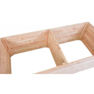 PREMIUM MODRÍN Vyvýšený záhon 160 x 70 x 50 cm, drevený