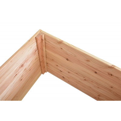 PREMIUM MODRÍN Vyvýšený záhon 70 x 70 x 50 cm, drevený