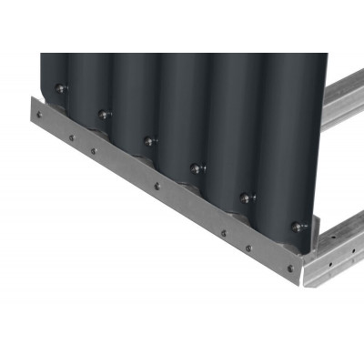 SUN OVÁL Drevník 103 x 40 x 200 cm