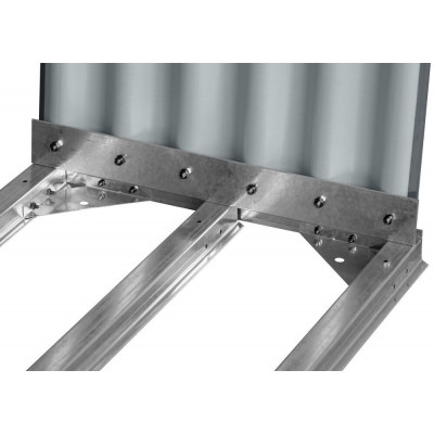 SUN OVÁL Drevník 103 x 40 x 200 cm